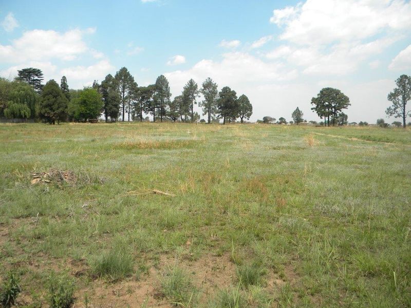 A wide, open plot of vacant residential land featuring natural grassland and mature trees, offering a blank canvas for future development.