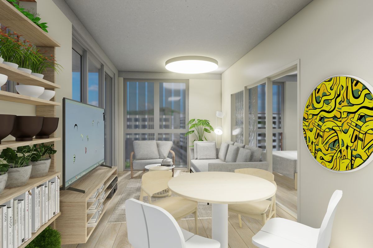 1 BED APARTMENT SOLD OFF PLAN IN NEW DEVELOPMENT IN WOODSTOCK - Photo 2