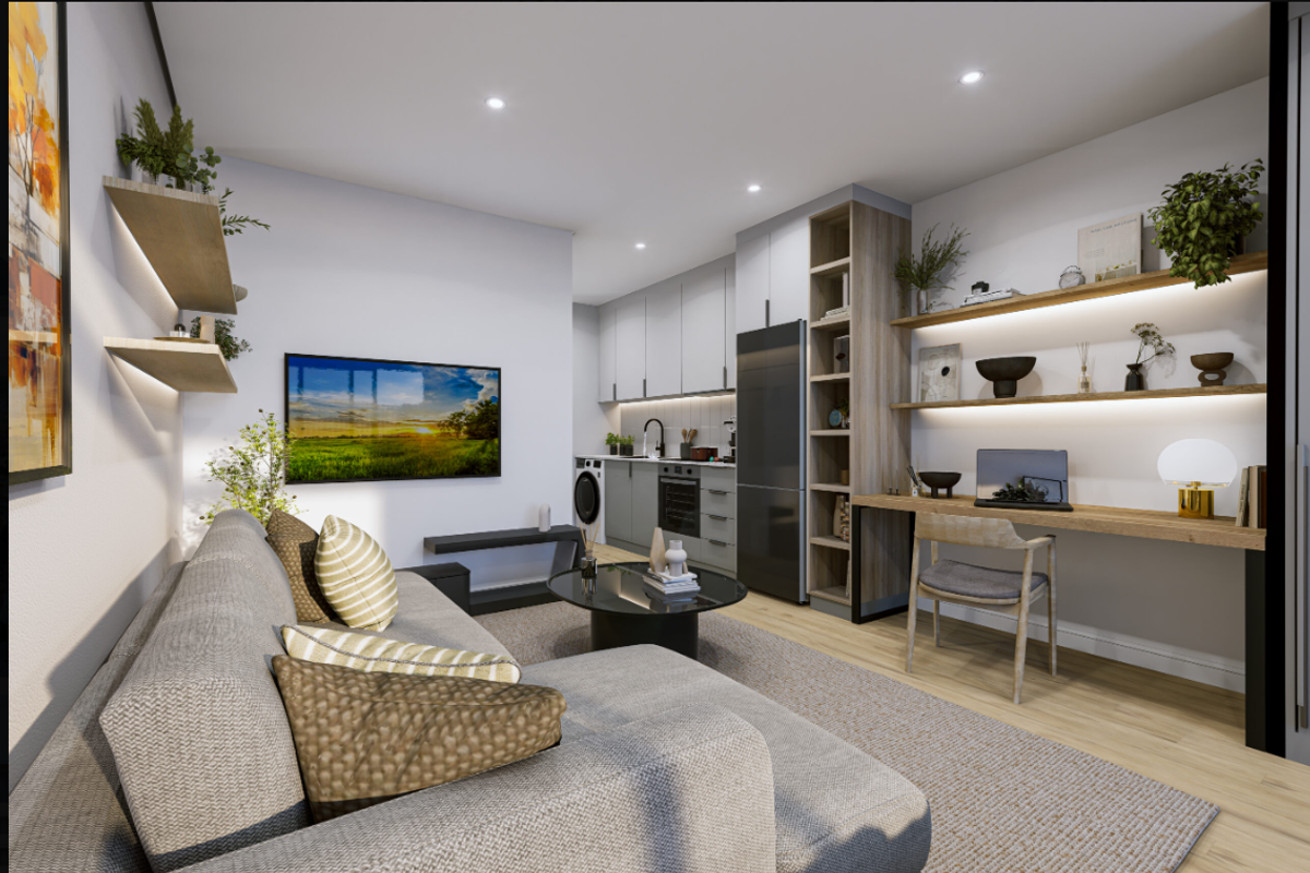 Rare Ground Floor Pet-Friendly Studio at The Monarch Development - Photo 4