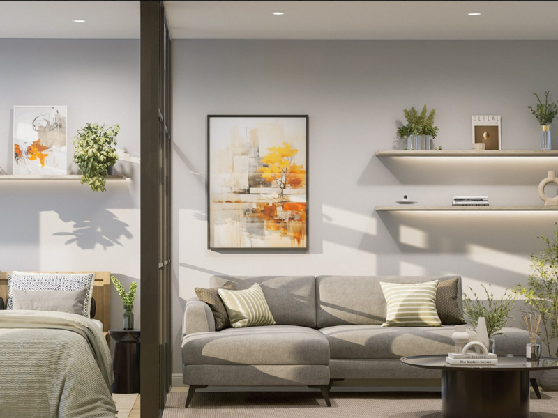 Rare Ground Floor Pet-Friendly Studio at The Monarch Development - Photo 3