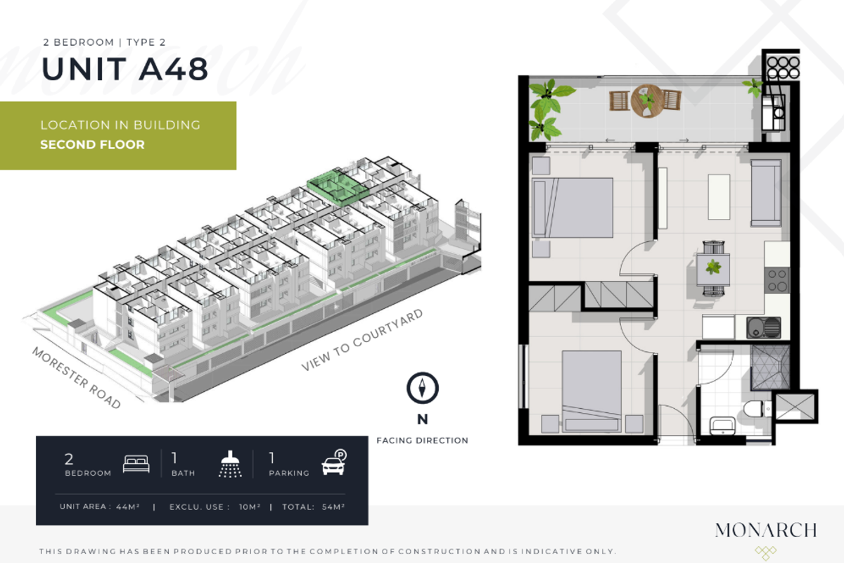 Sunny North-Facing Apartment in Phase 2 at The Monarch Development - Photo 4