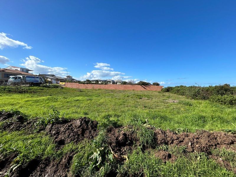 A vacant residential plot featuring a brick boundary wall and natural grass coverage, offering a clear space for future development.