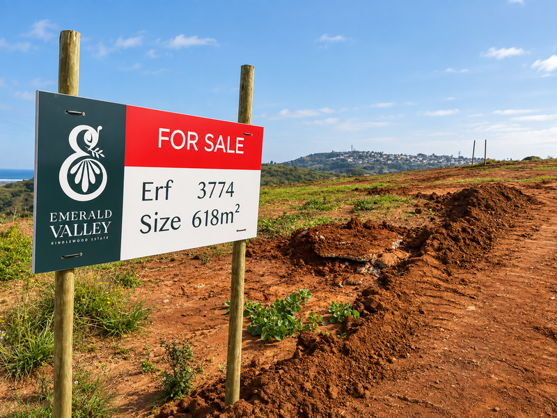 A vacant residential plot of 618 square meters for sale in Emerald Valley, featuring clear land and scenic views.