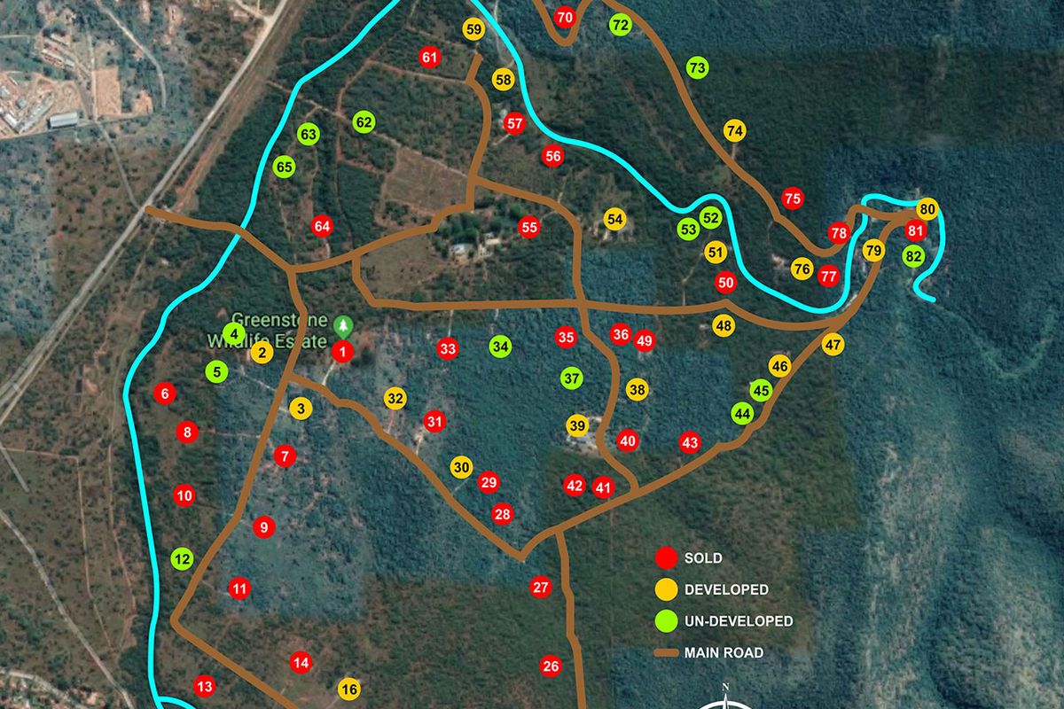 Discover your dream retreat: 1087m2 vacant land for sale in Greenstone Wildlife Estate, Barberton! - Photo 3
