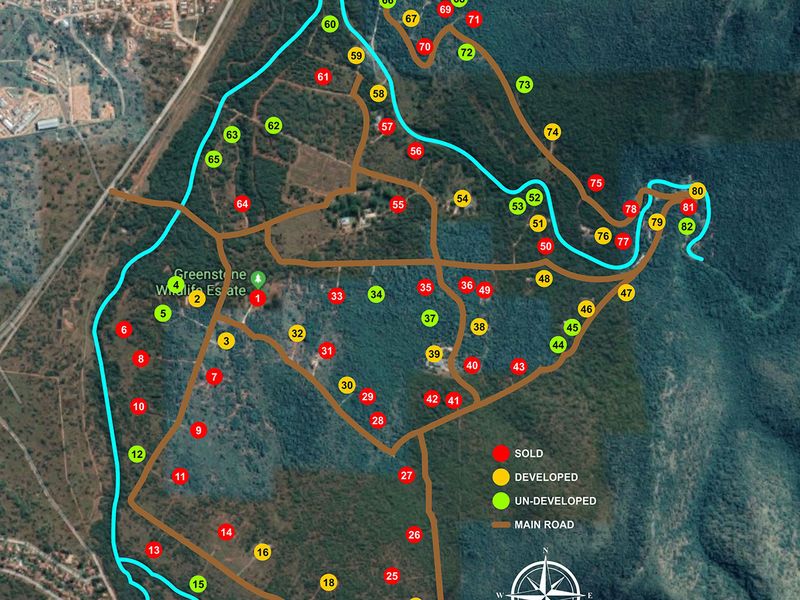 Discover your dream retreat: 1087m2 vacant land for sale in Greenstone Wildlife Estate, Barberton! - Photo 3