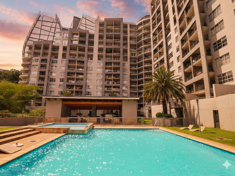 Sophisticated One-Bedroom Apartment with Panoramic Views Sandton - Photo 2