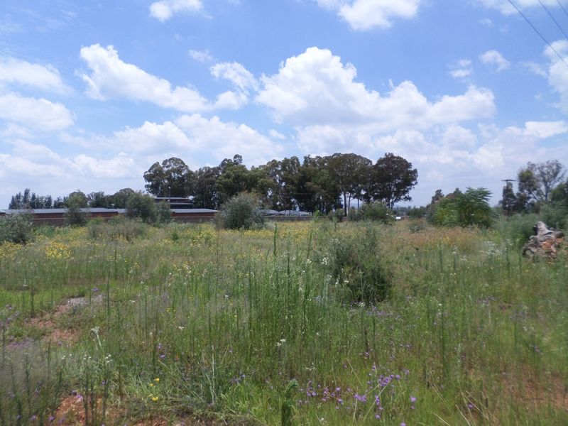 A view of the vacant commercial land featuring natural vegetation and open space, suitable for future development.