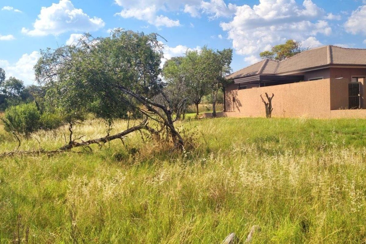 A view of the rear garden area featuring natural vegetation and a portion of the adjacent residential structure with a tiled roof.
