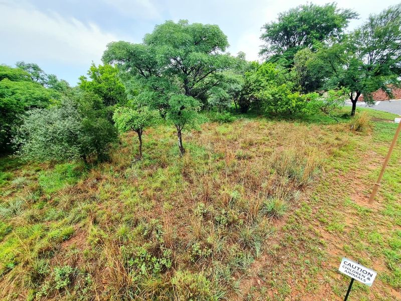A view of a vacant residential plot featuring established trees and natural grass cover.