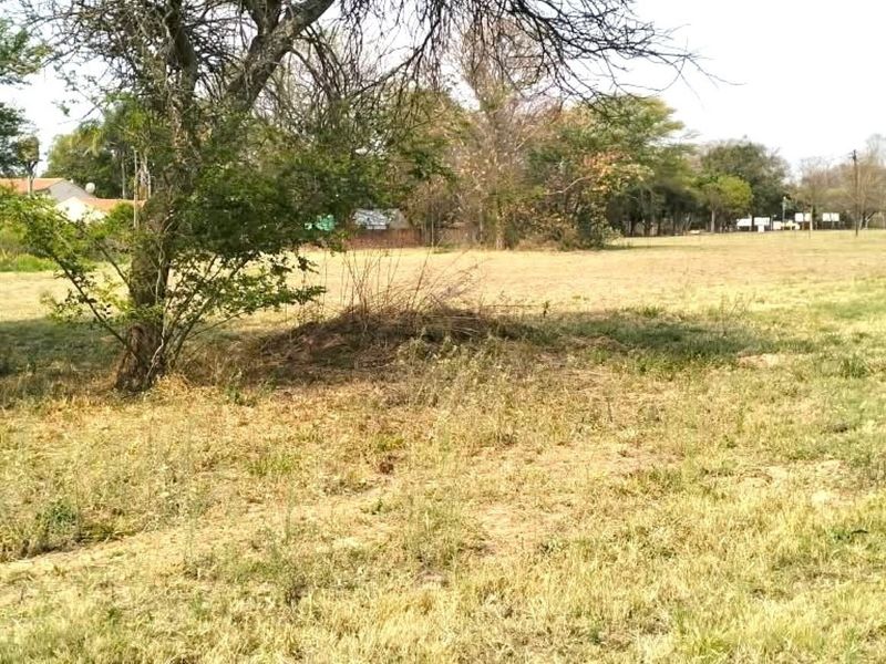 A view of a vacant residential plot featuring established trees and natural grass cover, suitable for future development.