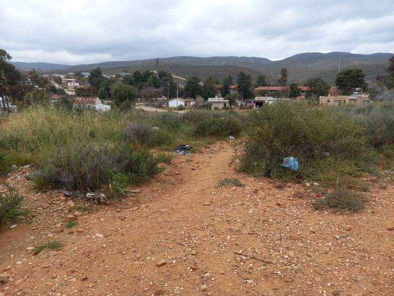 An unimproved residential vacant land plot featuring natural vegetation and a dirt path with surrounding neighborhood views.