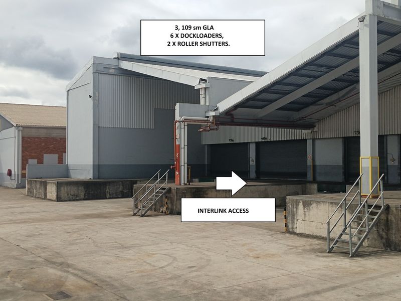 Large well fitted warehouse in Gated Park 3,109 sm Pinetown to let. - Photo 1