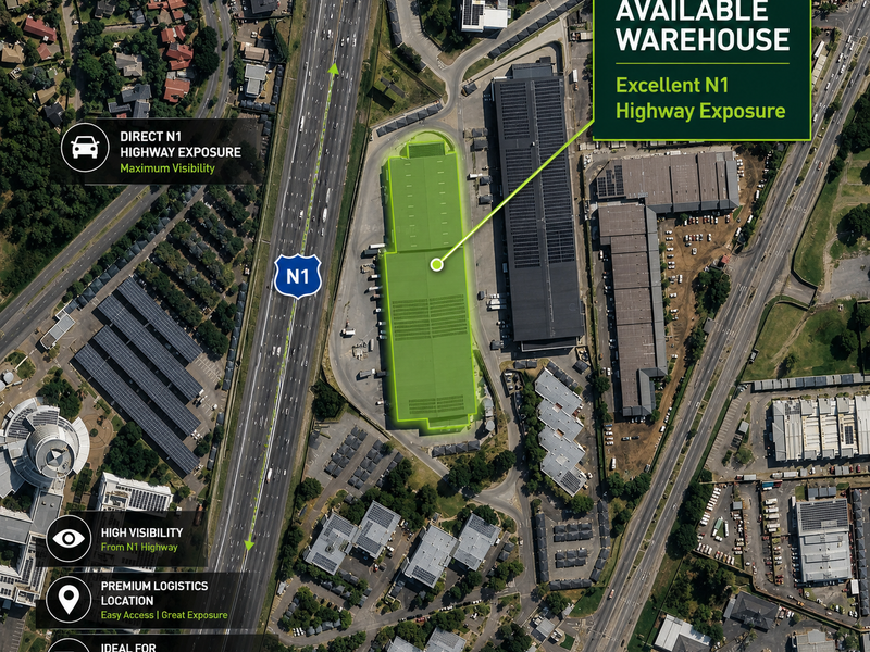 8,273 m2 Logistics Warehouse To Let in Halfway House, Midrand - Photo 1