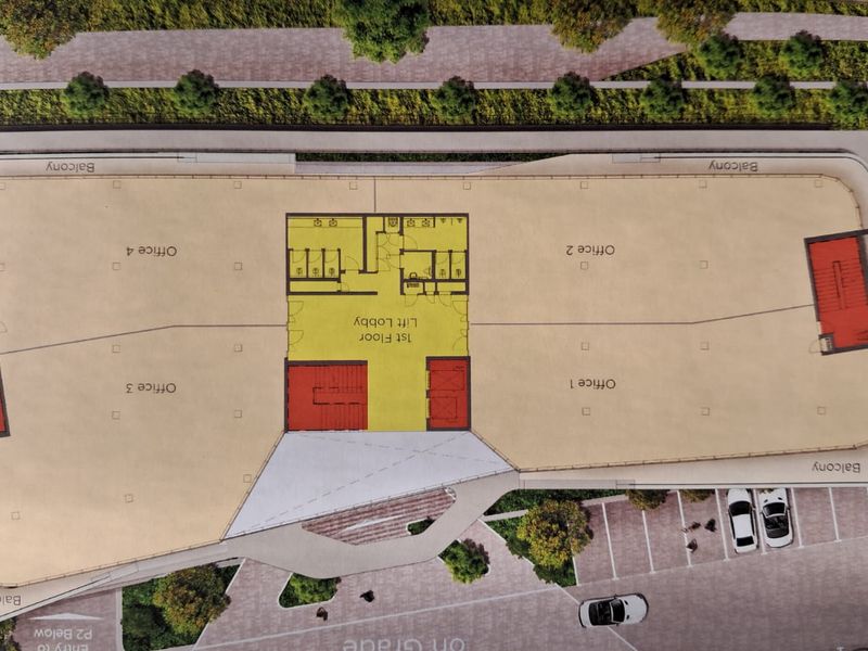 Highway facing Office block in development - Photo 10