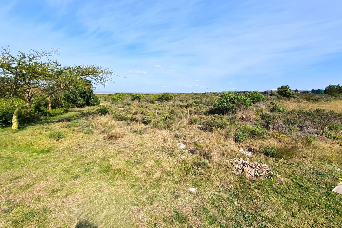 A view of the vacant commercial land featuring natural vegetation and open space, suitable for future development.