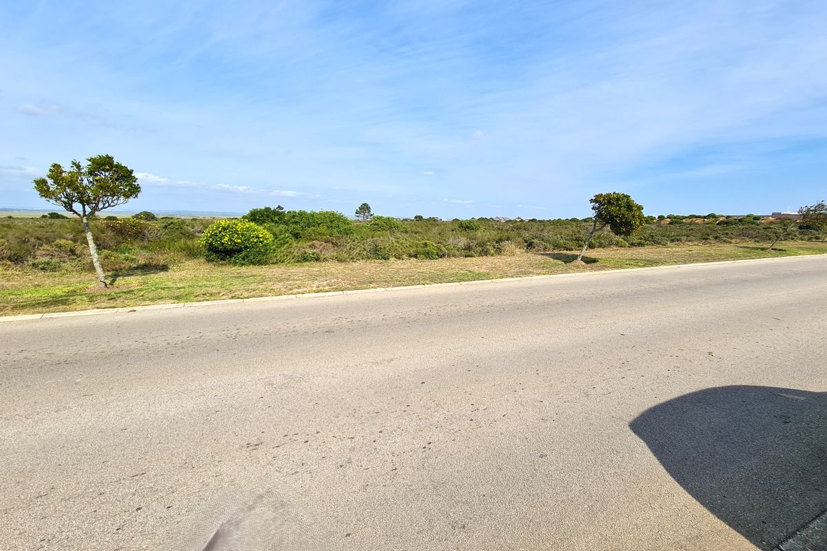 A view of the asphalt road and kerbing adjacent to the vacant commercial land plot.