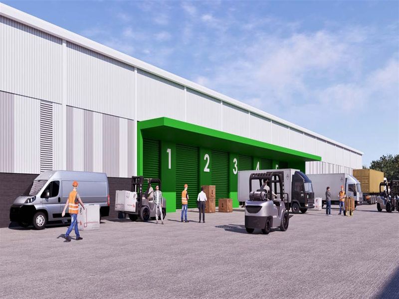 Modern Brickworks Warehouse Development – Secure Logistics Space - Photo 6