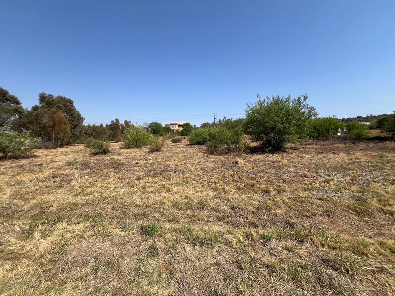 A view of a vacant residential plot featuring natural vegetation and open land, suitable for future development.