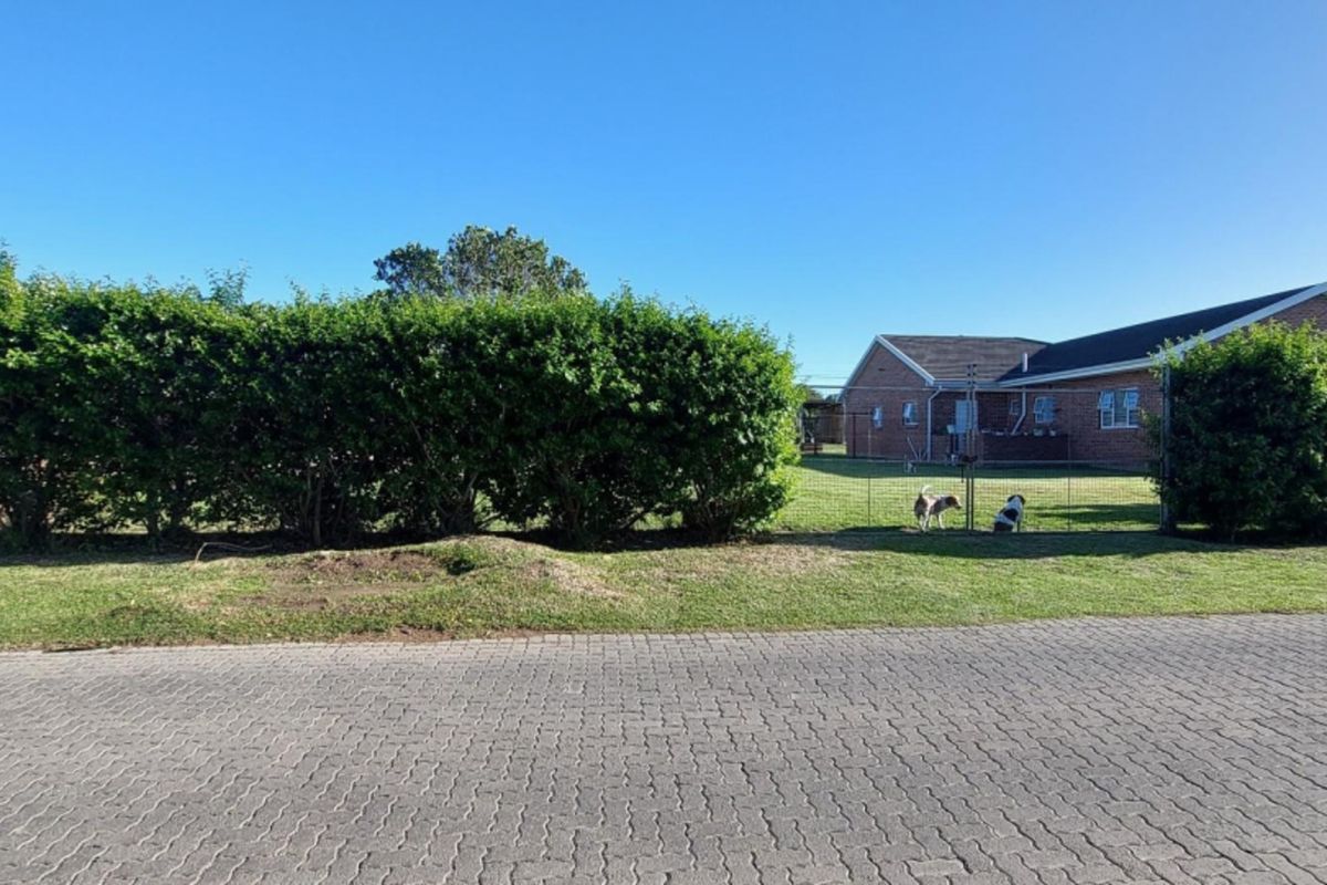 A view of the residential property frontage featuring a paved driveway, established hedging, and wire fencing.