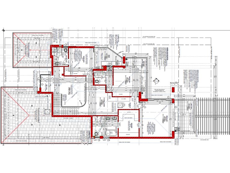 Architectural floor plan detailing the layout and structural specifications of the residential property.