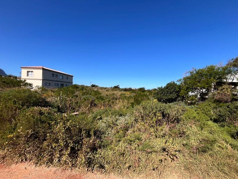 A view of a vacant residential plot featuring natural vegetation and surrounding neighborhood context.