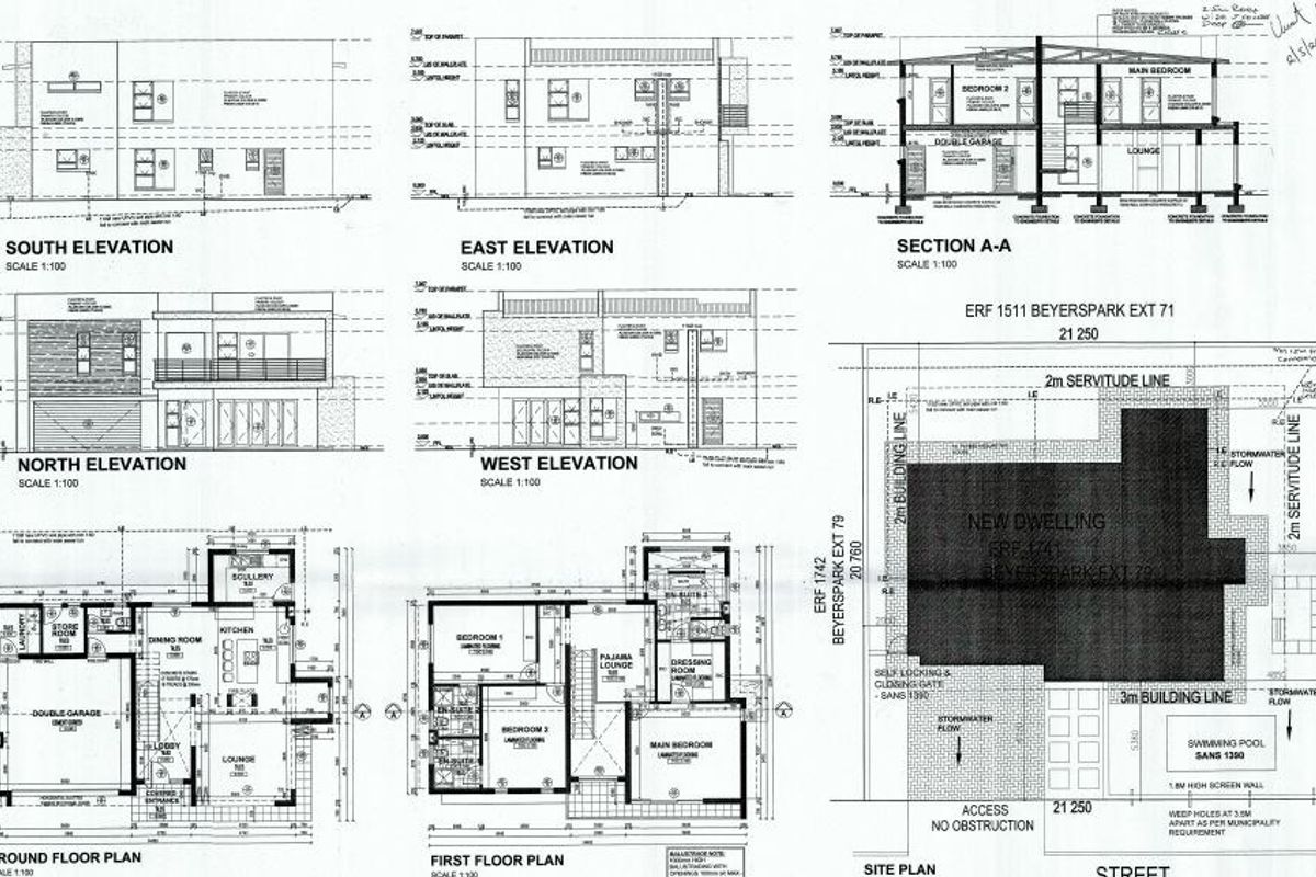 African Sands Estate – Partially Built Double-Storey Home with Approved Plans - Photo 5