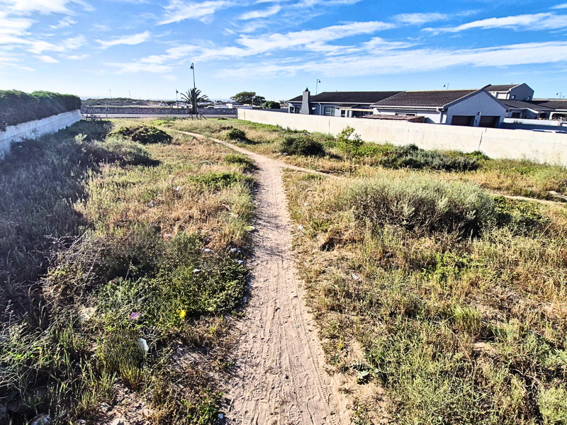 A vacant residential plot featuring perimeter boundary walls and natural vegetation, offering a clear space for future development.