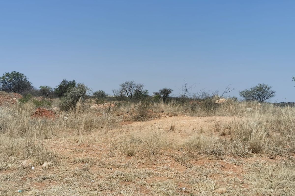 A view of the vacant commercial land featuring natural vegetation and open terrain.