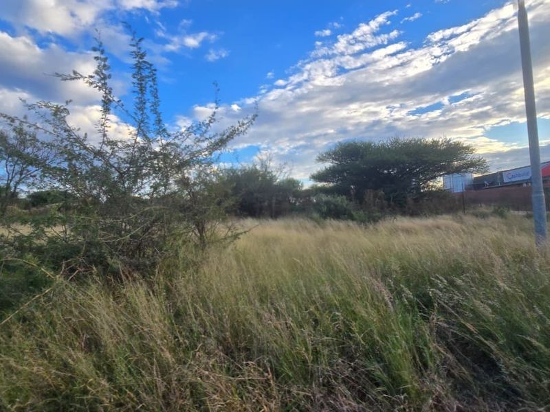 A vacant residential plot featuring natural grass and established trees, offering a blank canvas for future development.