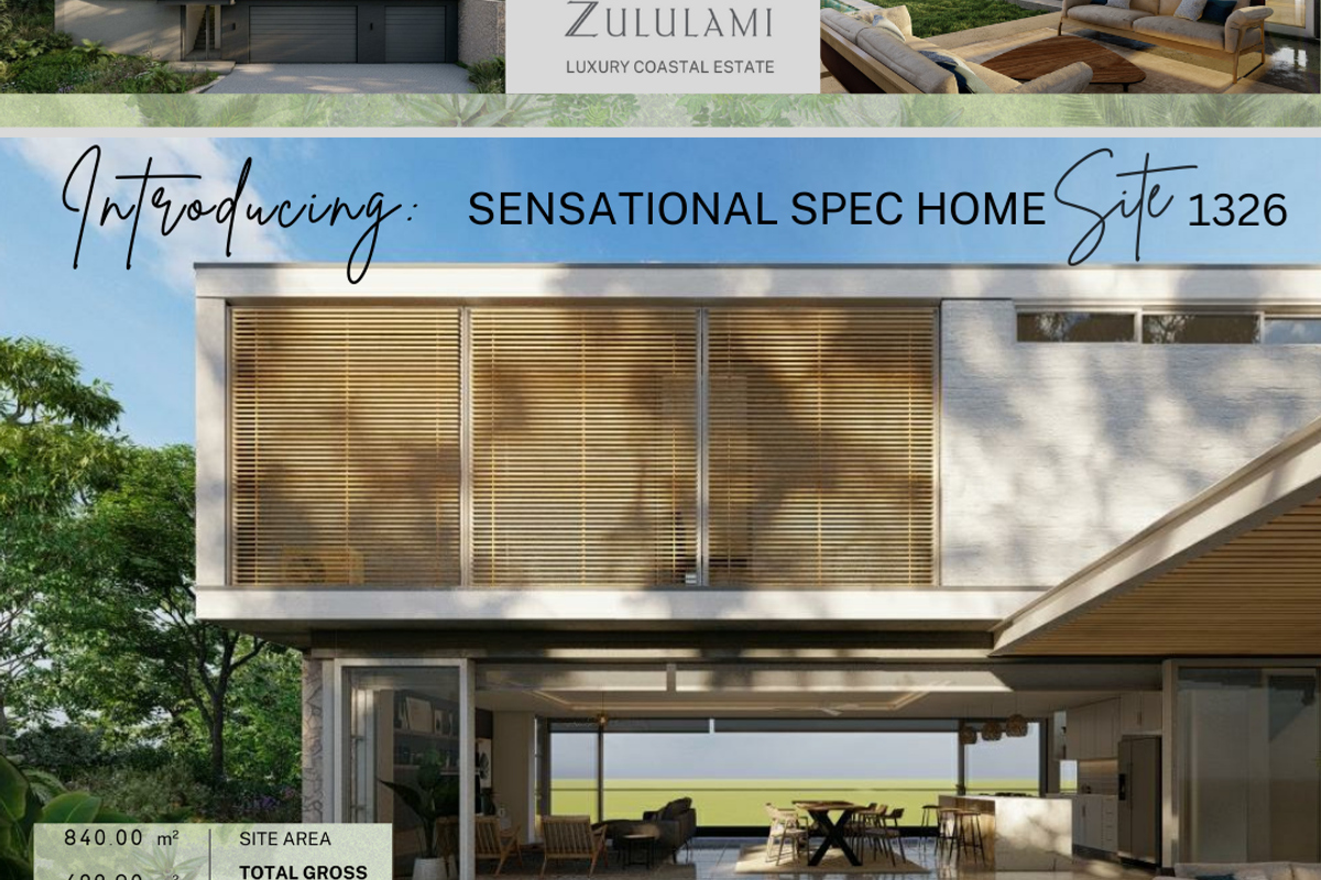 A modern architectural rendering of a luxury coastal home featuring a swimming pool, expansive sliding glass doors, and a seamless indoor-outdoor living area.