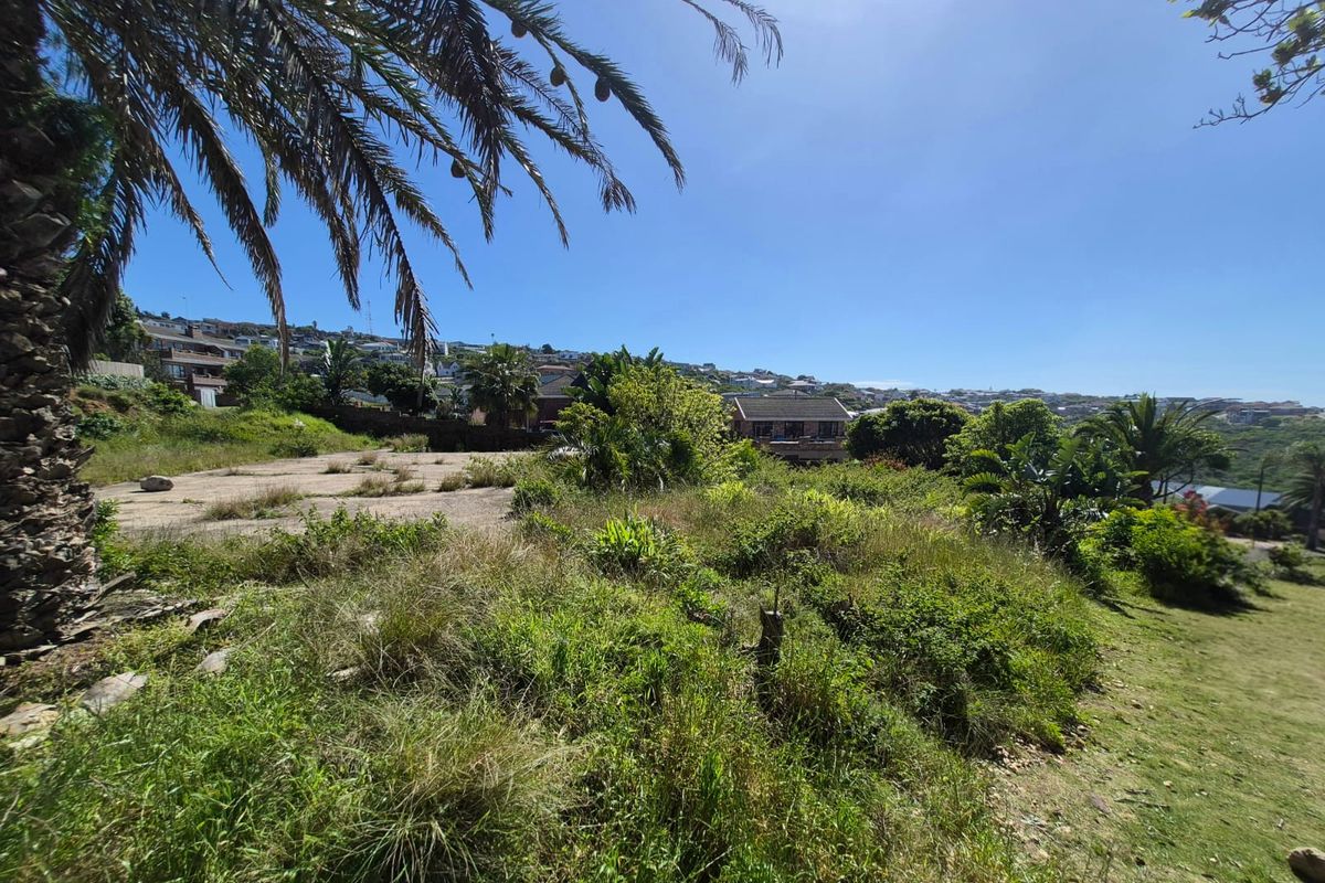 A view of a vacant residential plot featuring a cleared level area and established natural vegetation in a suburban setting.