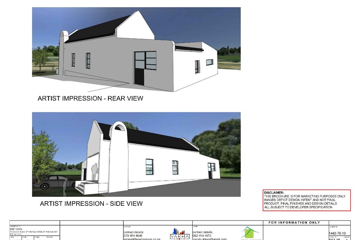 St Helena bay - 3 Bedroom 2 Bathroom Plot and Plan - Photo 5