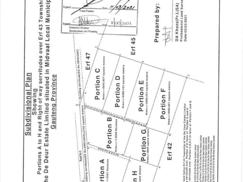 Stands Available! 9066m2 in De Deur, Vereeniging – Secure Your Future Today - Photo 8