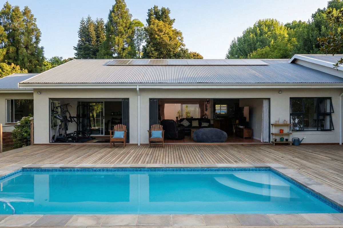 Versatile Family Home with Two Flatlets, Solar Power & Exceptional Outdoor Living in Mountain Homes, - Photo 2