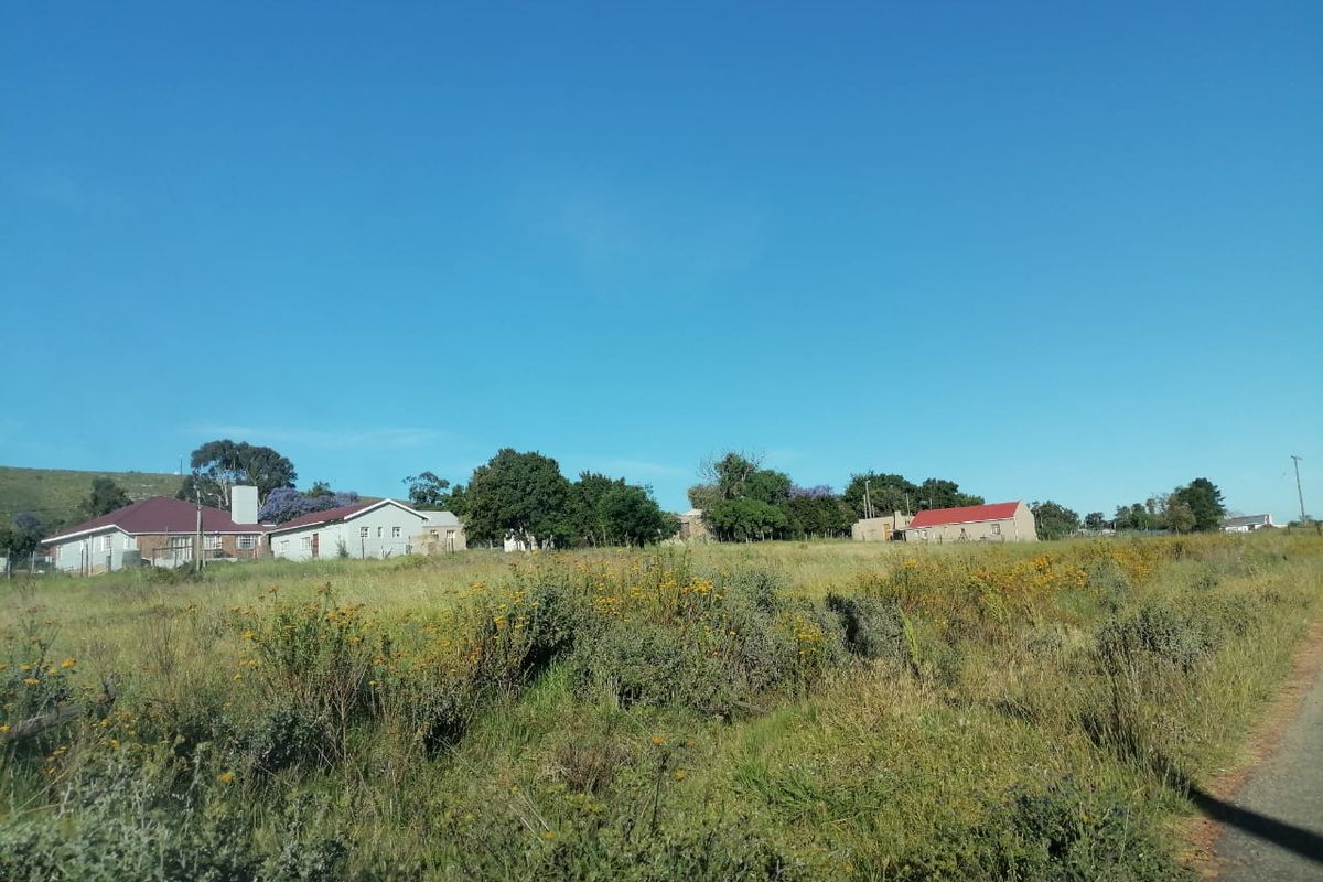A view of a vacant residential plot featuring natural grassland with surrounding neighborhood houses in the background.