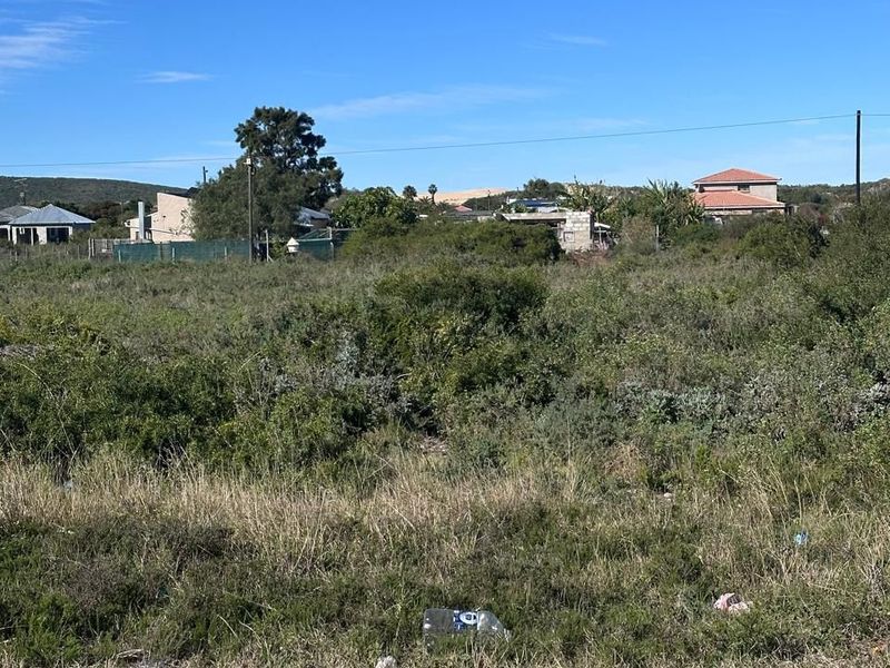 A view of a vacant residential plot featuring natural vegetation and surrounding neighborhood development.