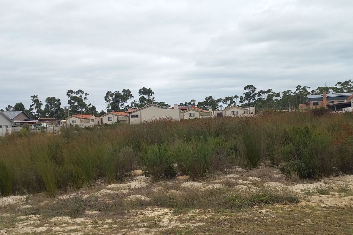 A vacant residential plot featuring natural vegetation and an installed electrical utility box, situated within an established residential neighborhood.