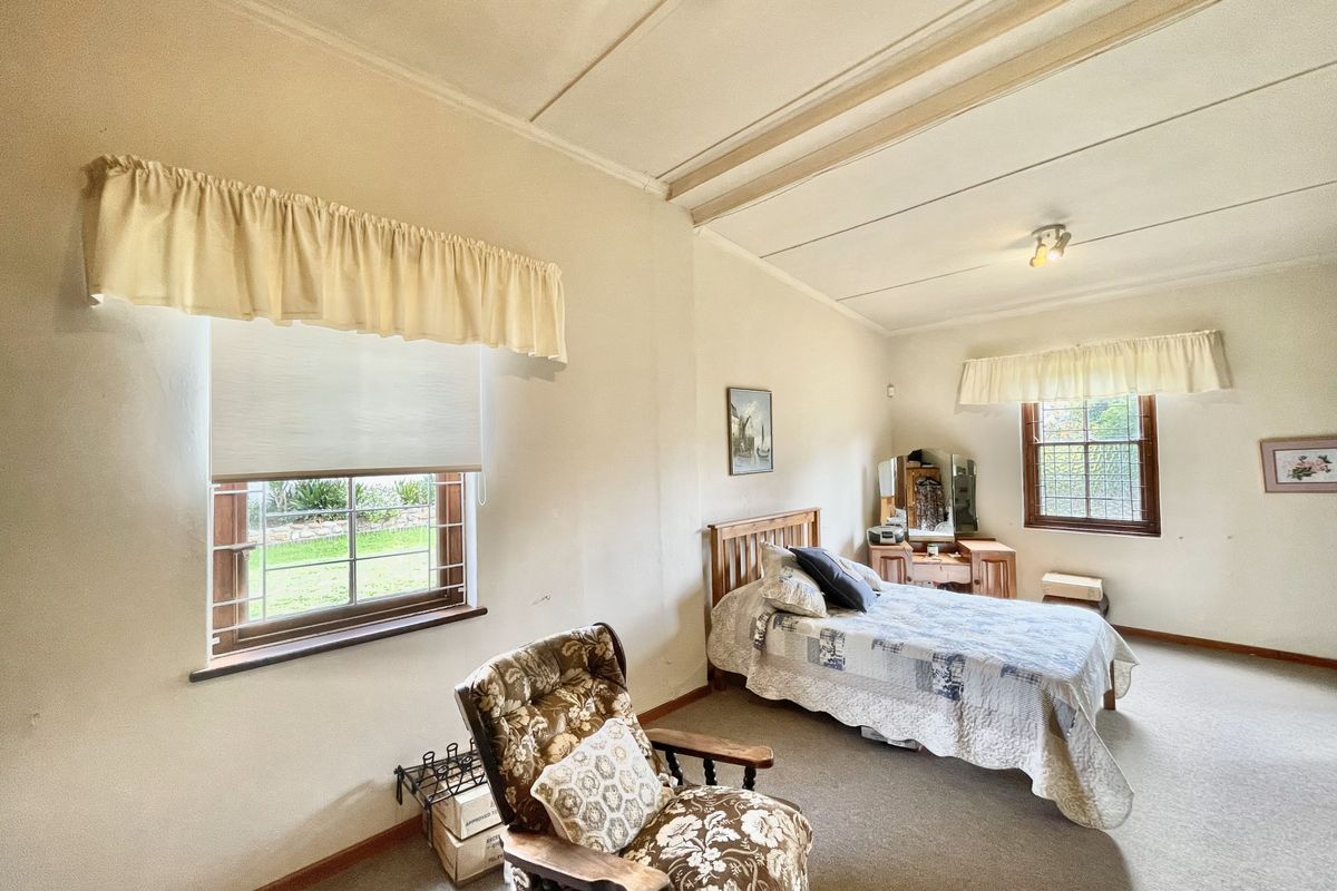 A spacious bedroom featuring large windows with security bars, neutral wall tones, and carpeted flooring.