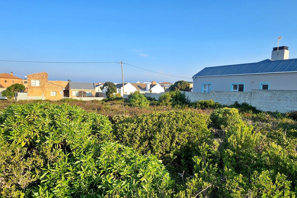 A view of a vacant residential plot featuring natural vegetation and a surrounding boundary wall in a developed neighborhood.