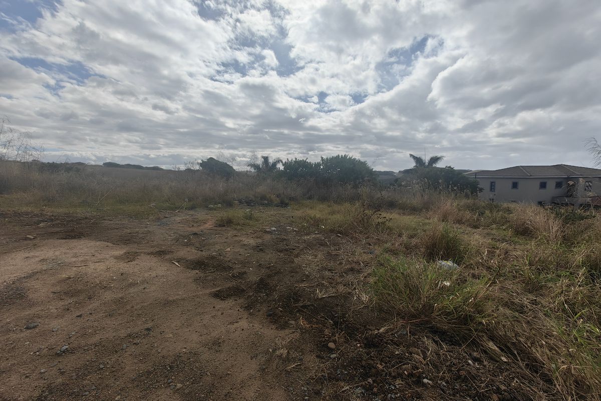 A view of an undeveloped residential plot featuring natural vegetation and open land, suitable for future construction.