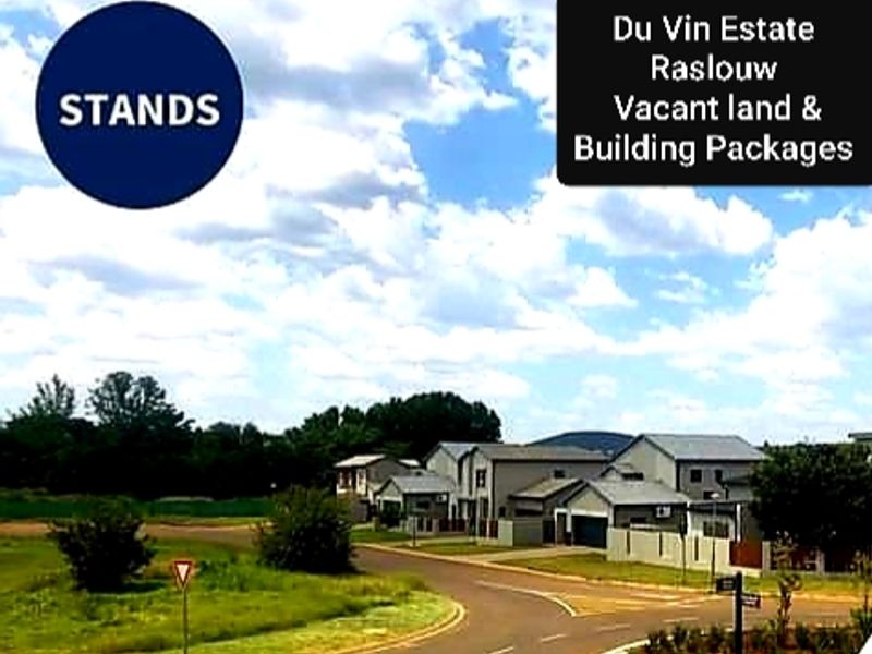 VACANT STAND FOR SALE AT RASLOUW-CENTURION INSIDE THE SECURITY ESTATE - Photo 1