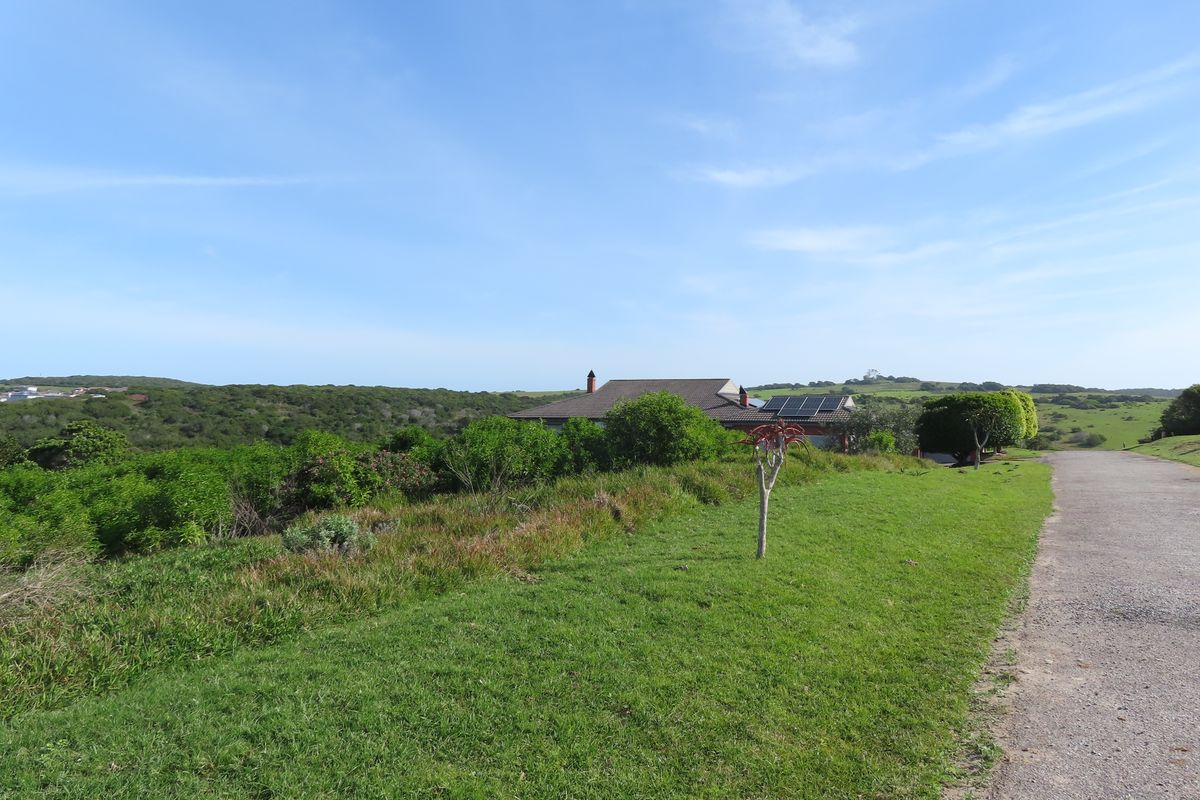 A scenic view of the residential property featuring a paved road, landscaped grounds, and a house equipped with solar panels.