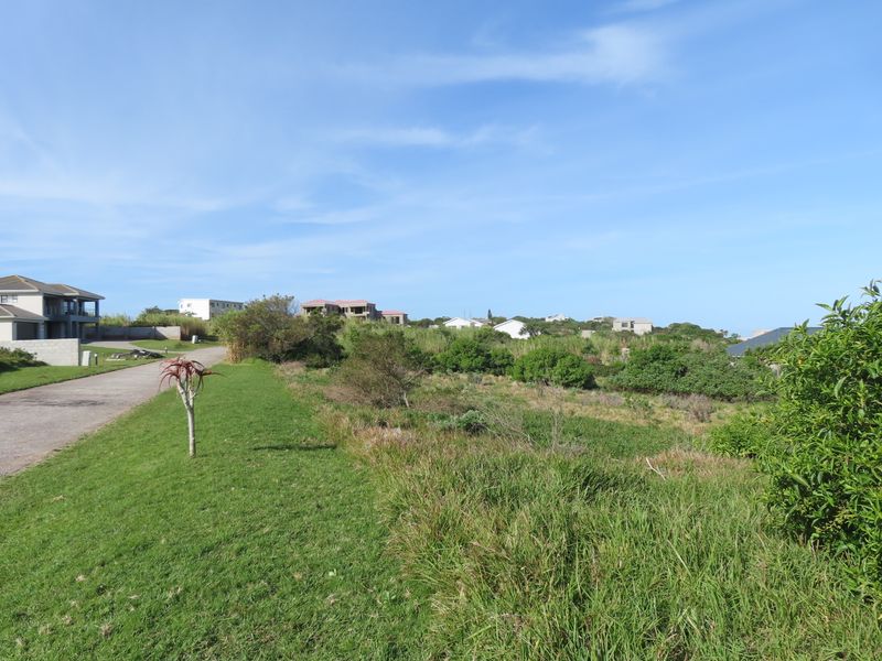 A view of a vacant residential plot featuring a paved driveway and established greenery in a coastal neighborhood setting.
