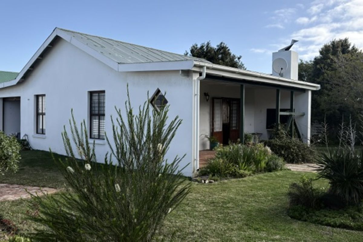 Rear view of the property featuring a covered patio, metal roofing, and a well-maintained garden area.