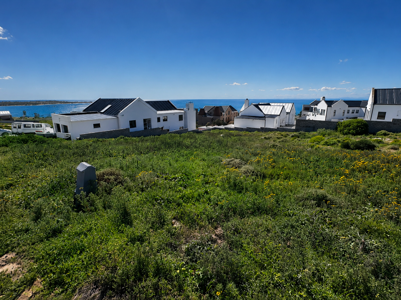 A scenic view overlooking a coastal residential area with ocean vistas, showcasing the surrounding landscape and neighborhood context.