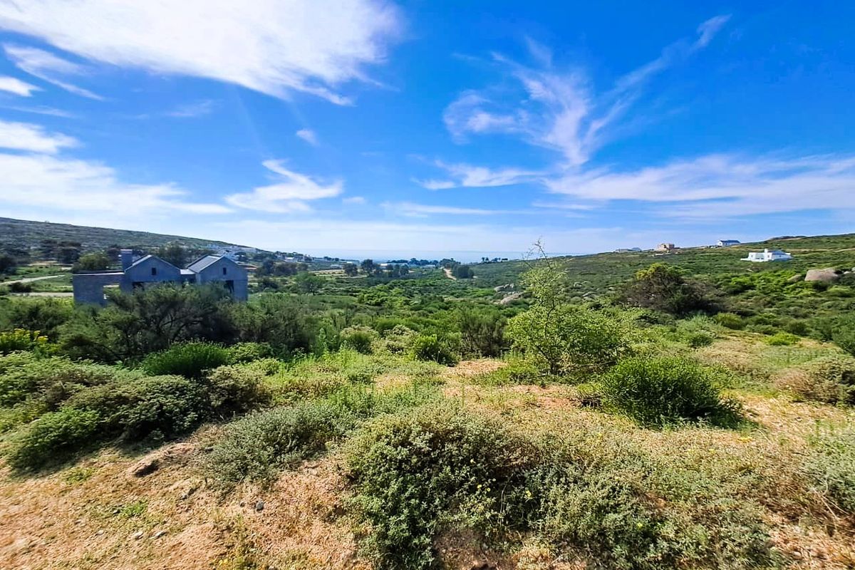 A scenic view of the natural landscape and coastal vegetation surrounding the vacant residential property.