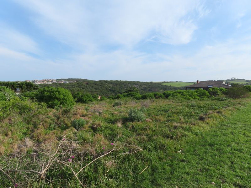 A scenic view of the vacant residential land featuring natural vegetation and rolling landscape with distant hills.