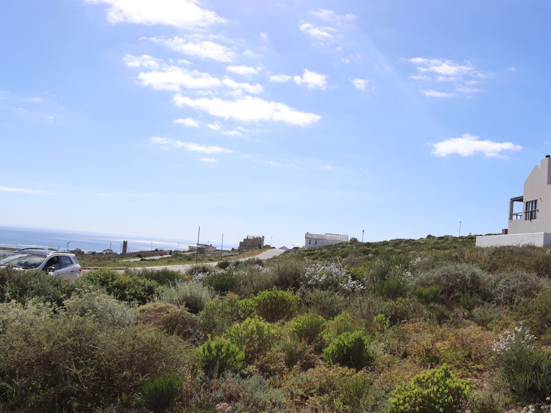 A scenic view of the coastal landscape and natural vegetation surrounding the residential property.