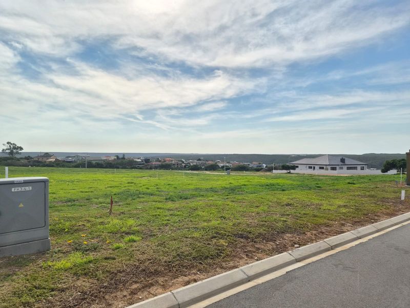 A vacant residential plot featuring a level grassy surface, concrete curbing, and an adjacent asphalt road with an electrical distribution box on-site.