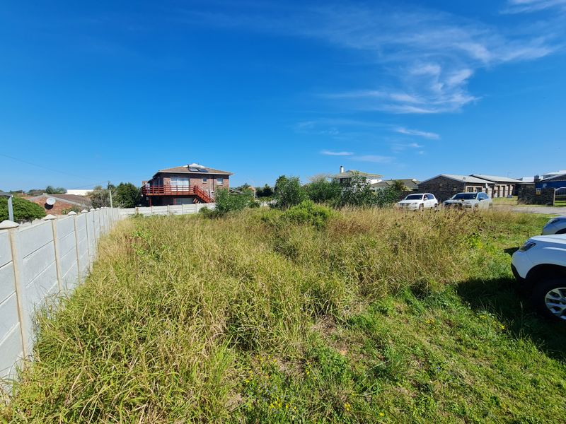 A vacant residential plot featuring a precast concrete boundary wall and significant overgrown vegetation, situated in a developed suburban neighborhood.